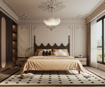 French Style Bedroom-ID:212951901
