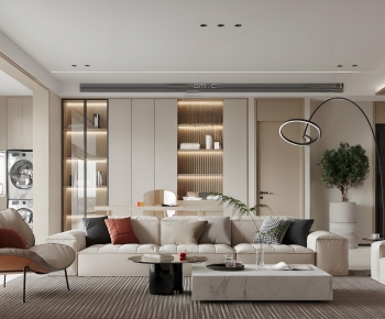 Modern A Living Room-ID:706610929