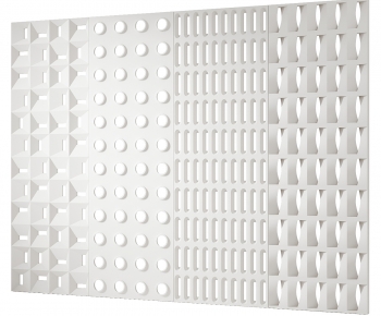 Modern Cement Brick Screen Partition-ID:762214905