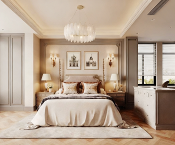 American Style Bedroom-ID:851469048