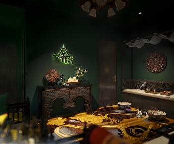 Southeast Asian Style SPA Foot Bath-ID:129311085