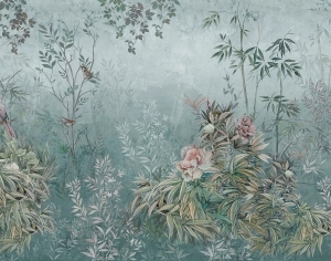 ModernAnimal And Plant Pattern Wallpaper