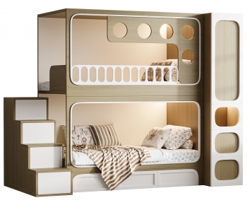 Modern Bunk Bed-ID:217289926