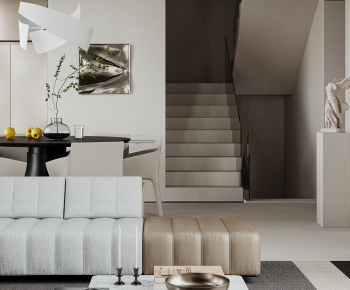 Modern A Living Room-ID:383886107