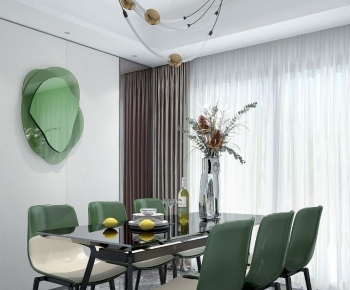 Modern Dining Room-ID:508019925