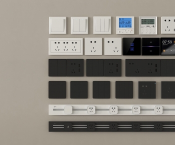 Modern Switch Socket Panel-ID:532586108