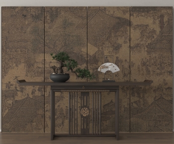 New Chinese Style Console-ID:632570034