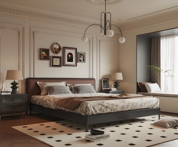 French Style Bedroom-ID:480181934