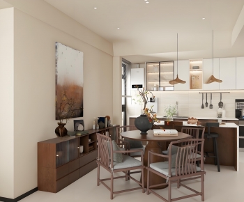 New Chinese Style Dining Room-ID:728513006