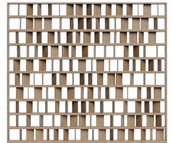 Modern Wooden Screen Partition-ID:567626959