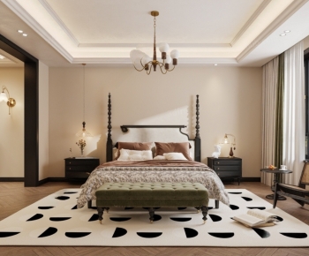 American Style Bedroom-ID:862679008