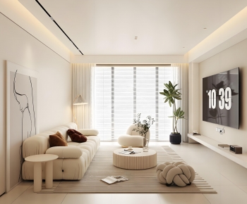 Modern A Living Room-ID:754653931