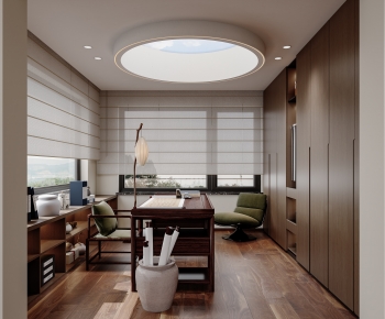 New Chinese Style Study Space-ID:894920851