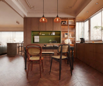 American Style Dining Room-ID:136129987