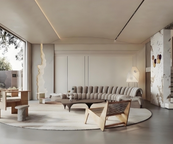 Wabi-sabi Style A Living Room-ID:773239164