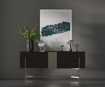 Modern Entrance Cabinet-ID:558334111