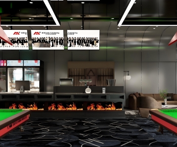 Modern Billiard Room-ID:684575087