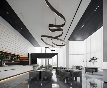 Modern Real Estate Sales Office-ID:964384087