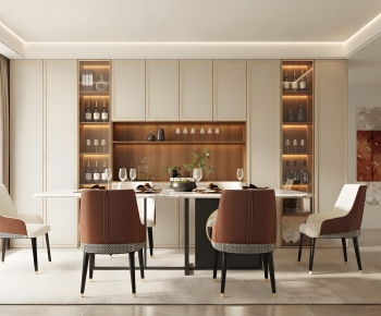 New Chinese Style Dining Room-ID:303699025