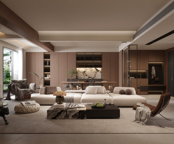 Modern A Living Room-ID:563400037