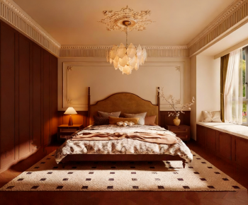 French Style Bedroom-ID:411981115