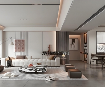 Modern A Living Room-ID:161324981