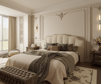 American Style Bedroom-ID:762372976