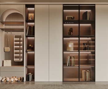 Modern Shoe Cabinet-ID:838835004