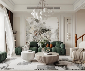 American Style A Living Room-ID:422210933