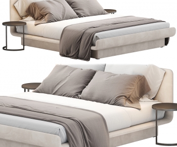 Modern Double Bed-ID:817229031