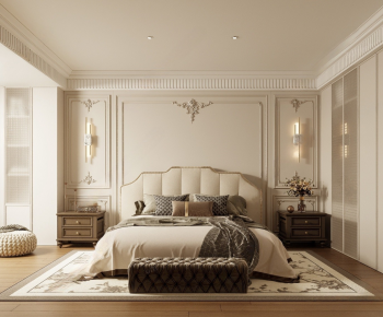 French Style Bedroom-ID:193131071
