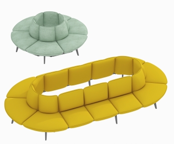 Modern Curved Sofa-ID:460820273