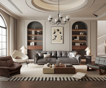 French Style A Living Room-ID:122895002