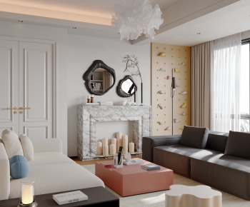 Modern A Living Room-ID:169117932