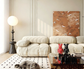 Modern A Living Room-ID:883124116