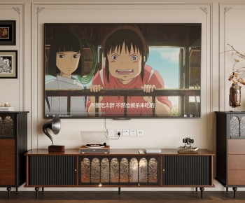 French Style TV Cabinet-ID:527549981