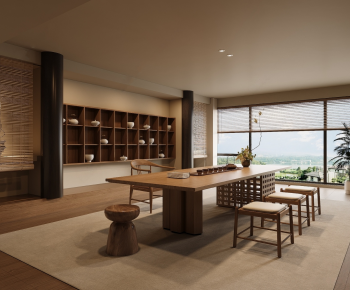 Wabi-sabi Style Tea House-ID:375289922