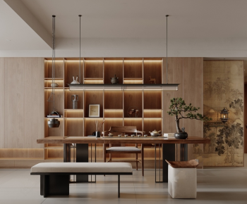 New Chinese Style Tea House-ID:962539916