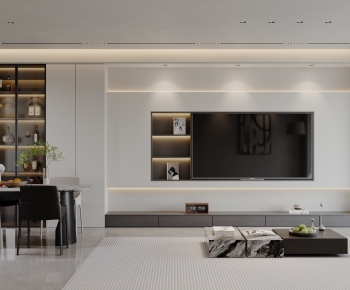 Modern A Living Room-ID:415106061