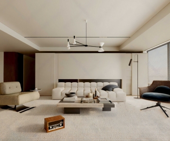 Modern A Living Room-ID:677190078