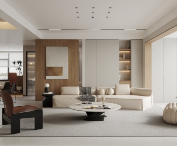 Modern A Living Room-ID:665178067