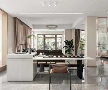 Modern A Living Room-ID:987749153