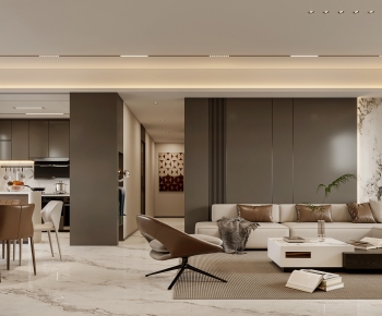 Modern A Living Room-ID:477230572