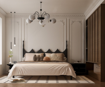 French Style Bedroom-ID:900741107