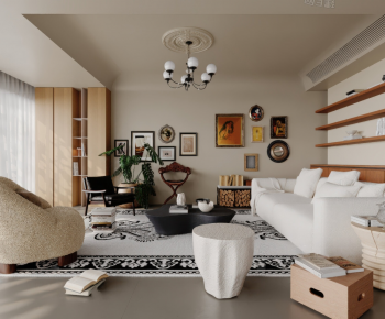 French Style A Living Room-ID:508538016