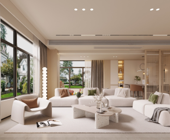 Modern A Living Room-ID:788645983