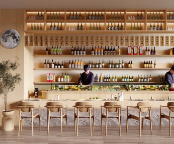 Japanese Style Japanese And Korean Cuisine-ID:265973092