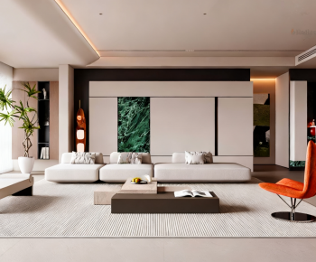 Modern A Living Room-ID:471544981