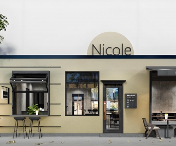 Modern Facade Element-ID:529520997