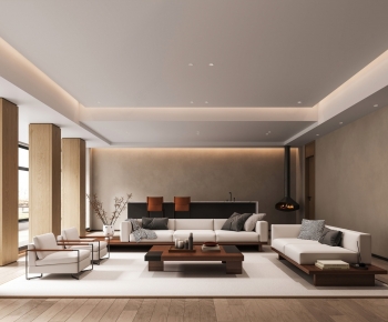 Modern A Living Room-ID:685456041